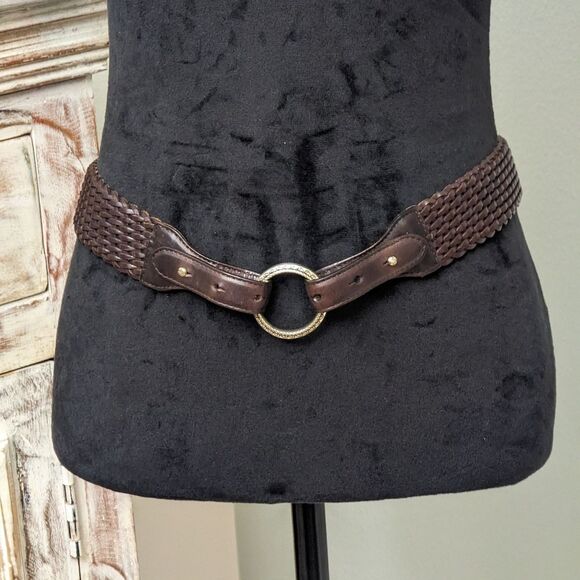 Talbot\'s Genuine Leather Boho Style Belt Size X-Small Brown, Women main image 5